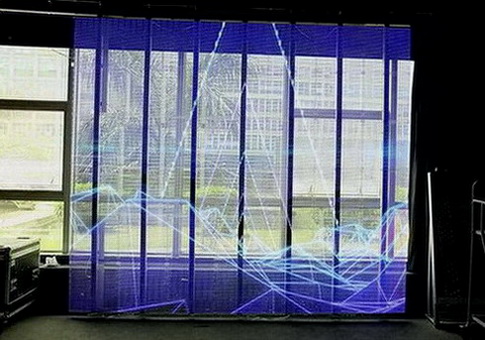 紫南透明LED橱窗屏